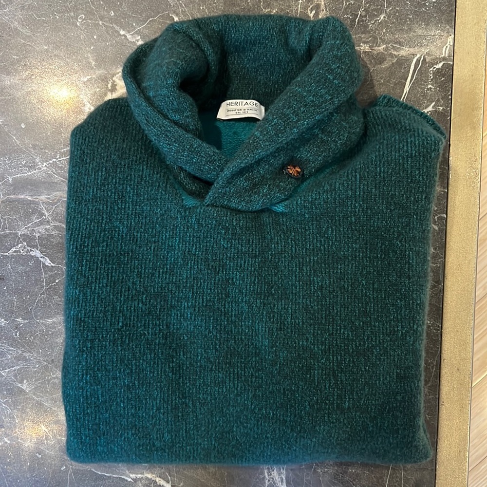 Heritage Green Sweater